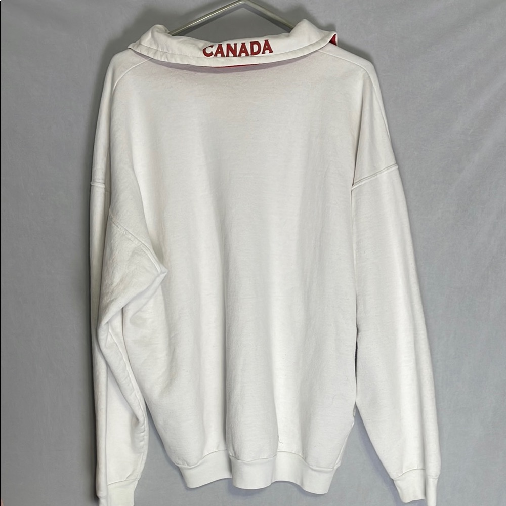 Vintage Canada 1/4 zip sweater - Picture 5 of 5